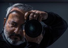 El fotógrafo burgalés Santiago Martínez de Setién.