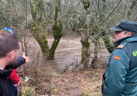 Dispositivo de búsqueda en el río de la mujer desaparecida en Pinilla de los Moros.