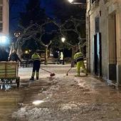 El temporal amenaza con dejar nieve de nuevo en Burgos