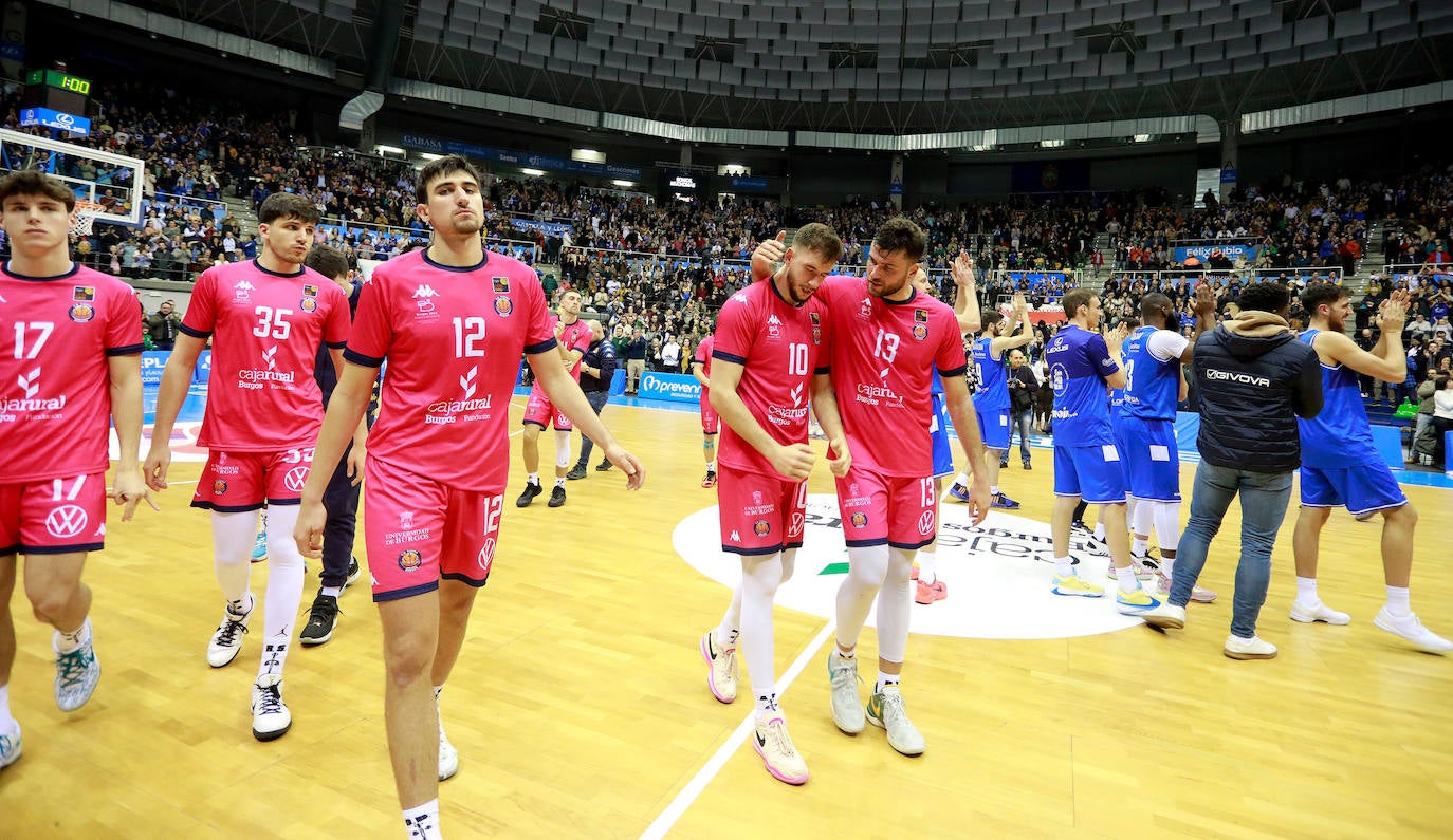 El derbi burgalés de baloncesto, en imágenes