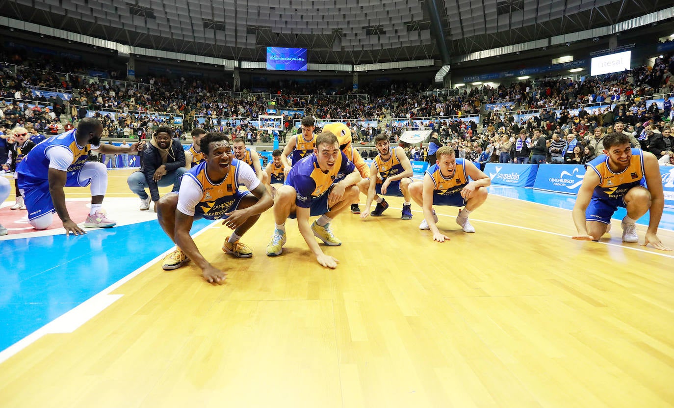 El derbi burgalés de baloncesto, en imágenes