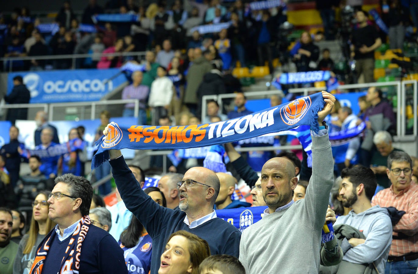 El derbi burgalés de baloncesto, en imágenes