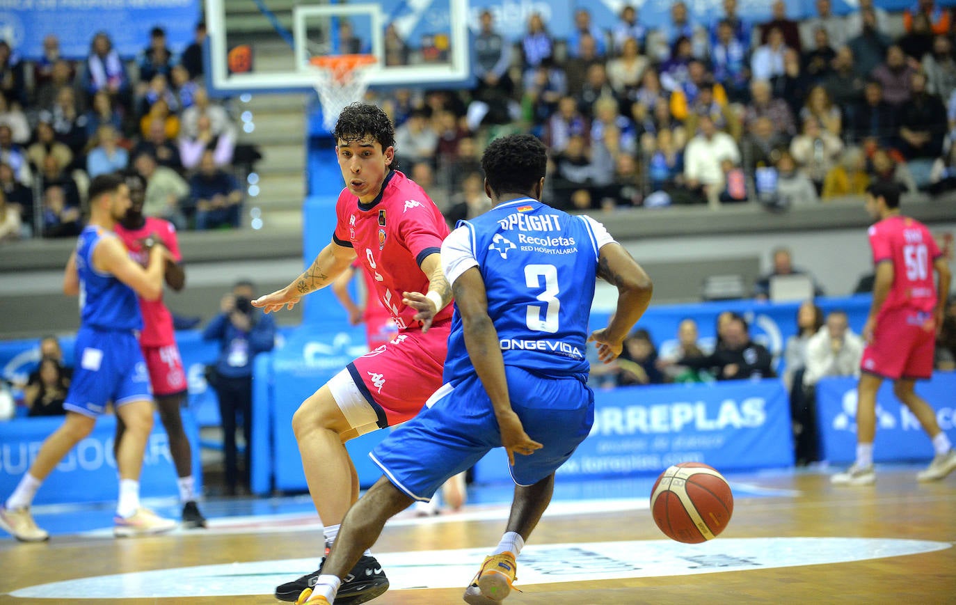 El derbi burgalés de baloncesto, en imágenes