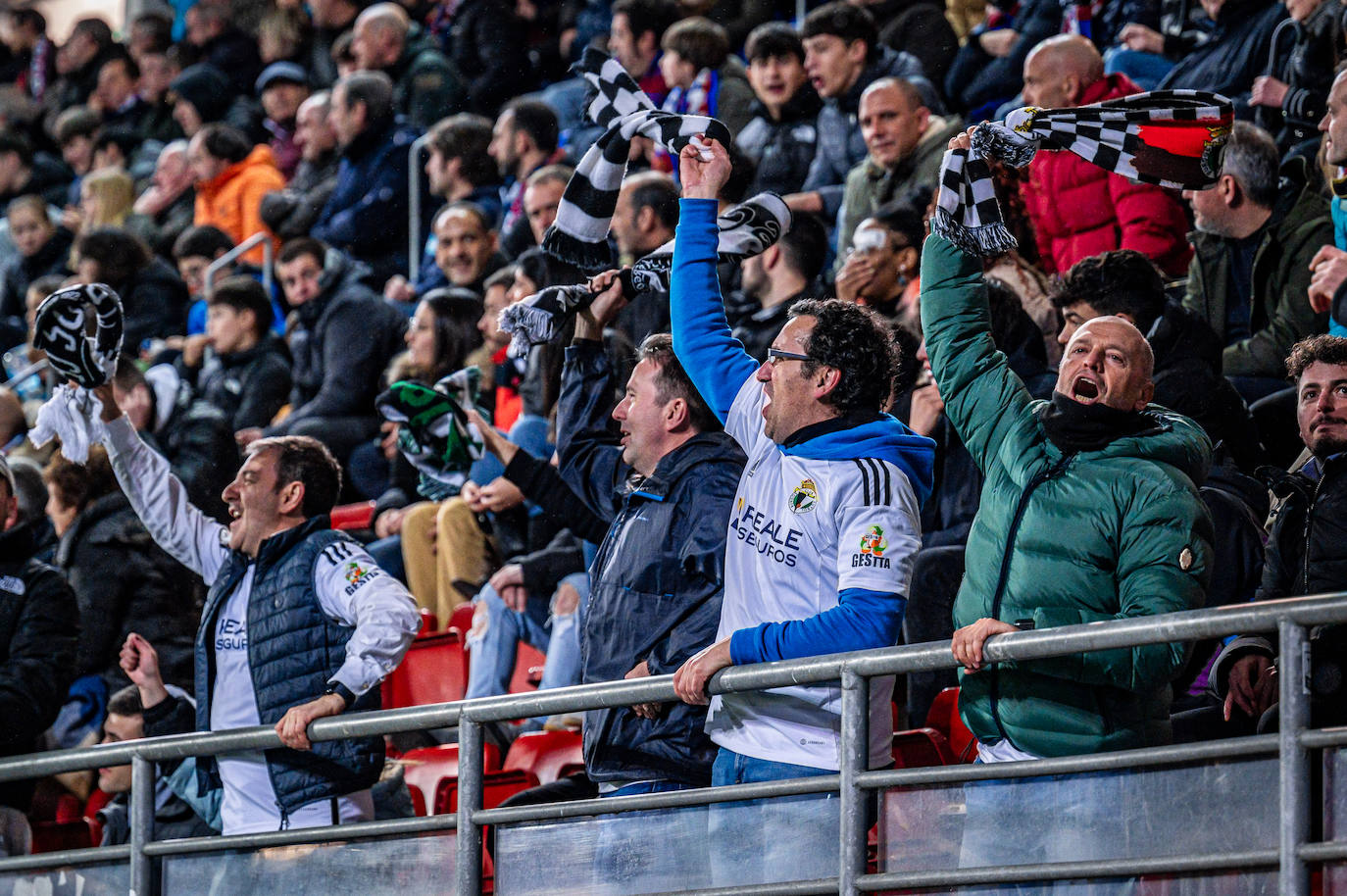 El partido SD Eibar - Burgos CF, en imágenes