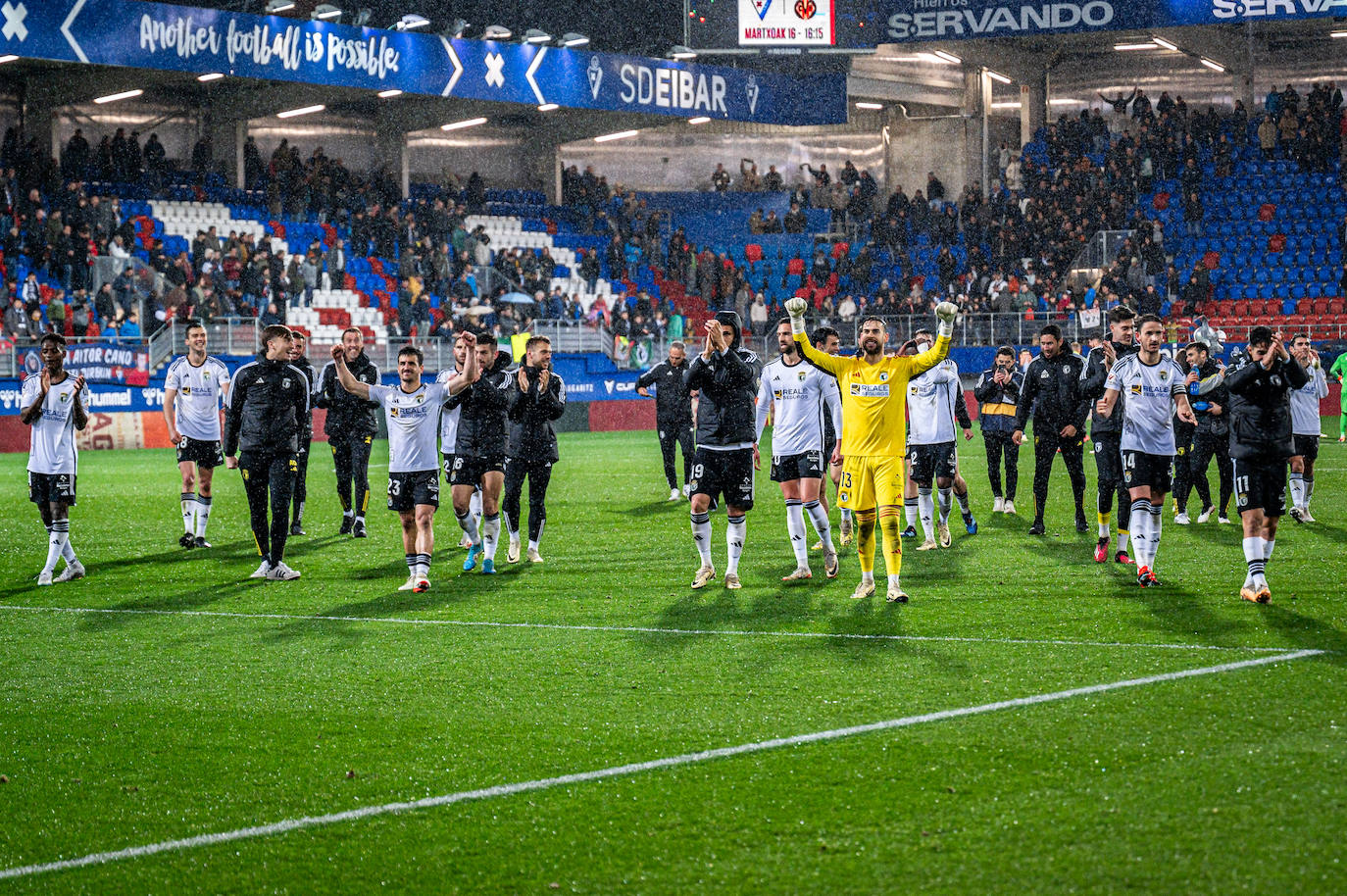 El partido SD Eibar - Burgos CF, en imágenes