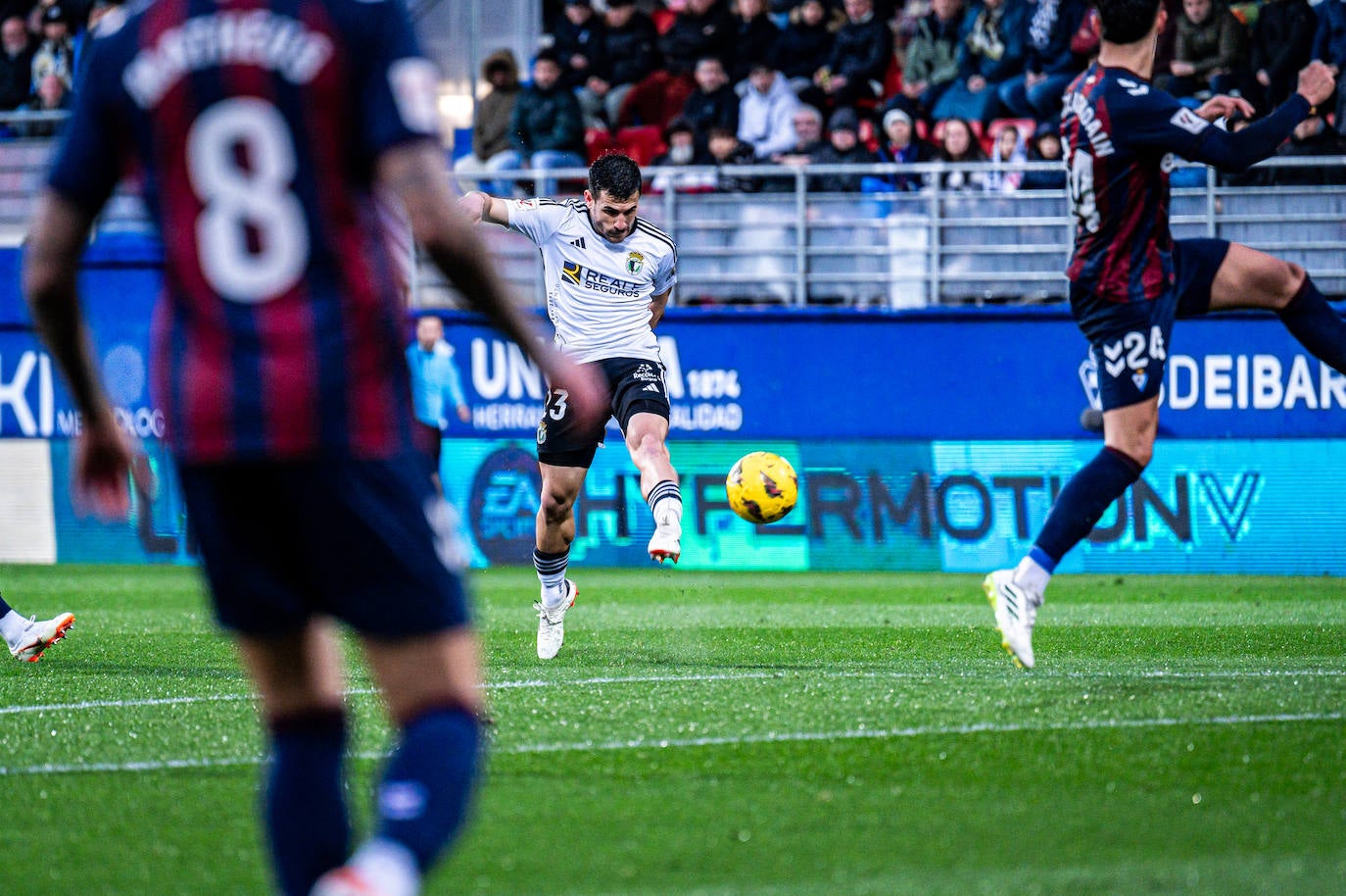 El partido SD Eibar - Burgos CF, en imágenes