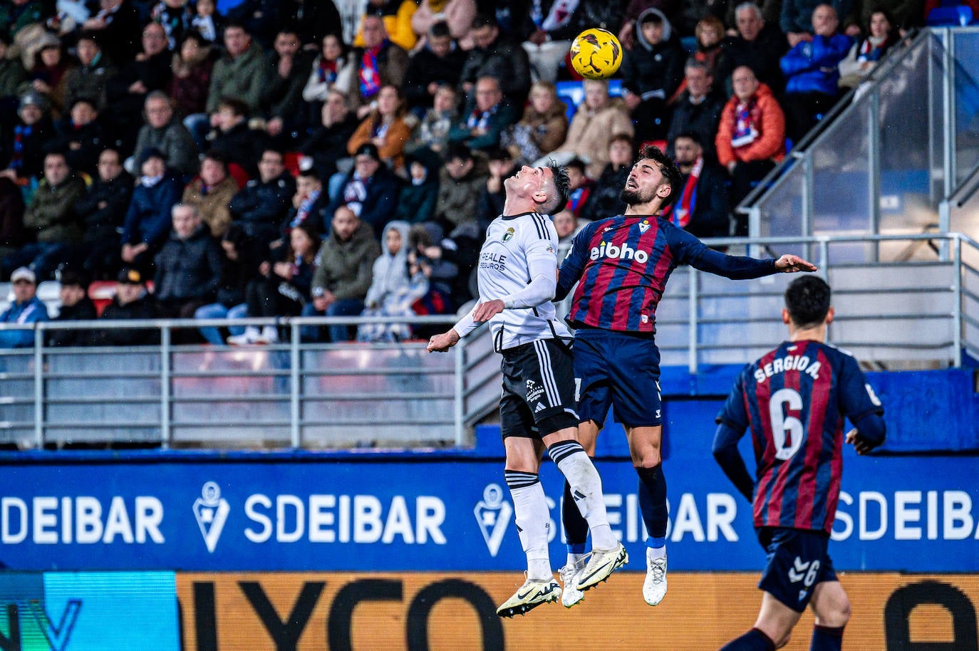 El partido SD Eibar - Burgos CF, en imágenes