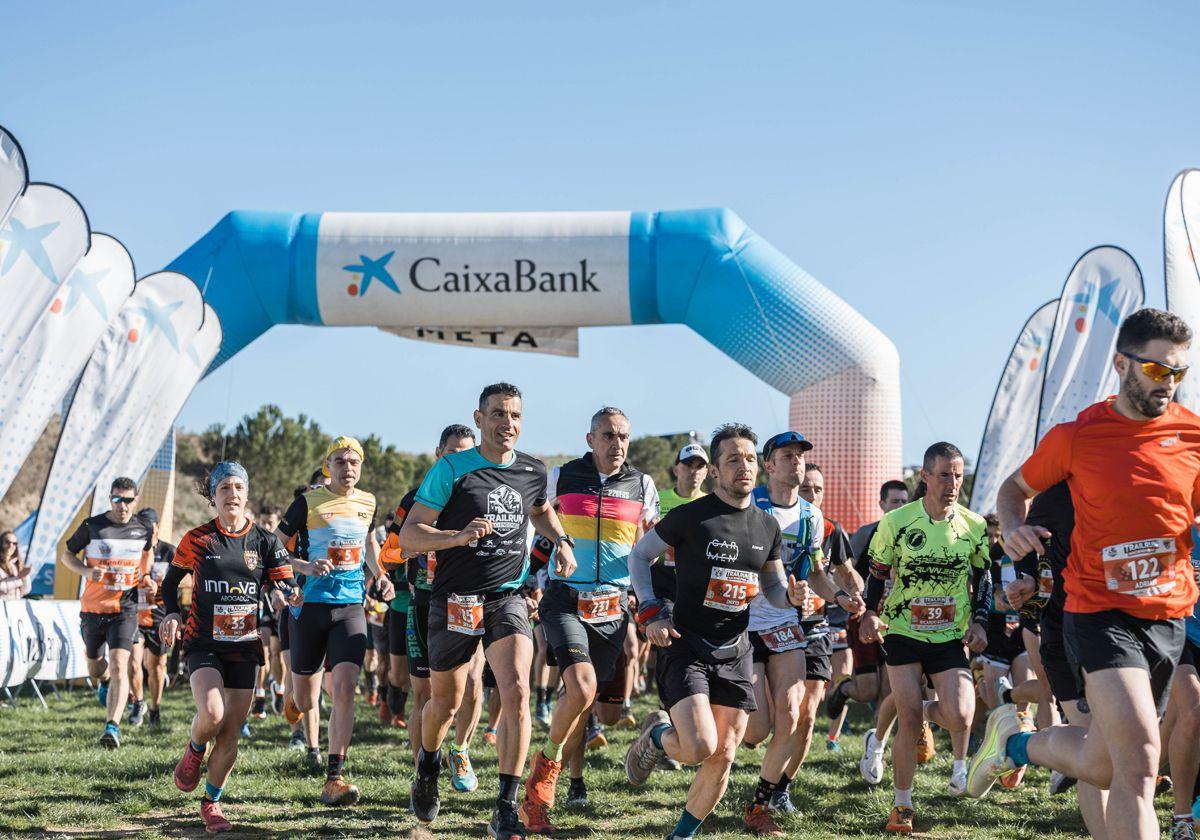 Participantes en el Trail Run Haciendo Sed en la pasada edición.