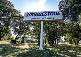 Fábrica de Bridgestone en Burgos.