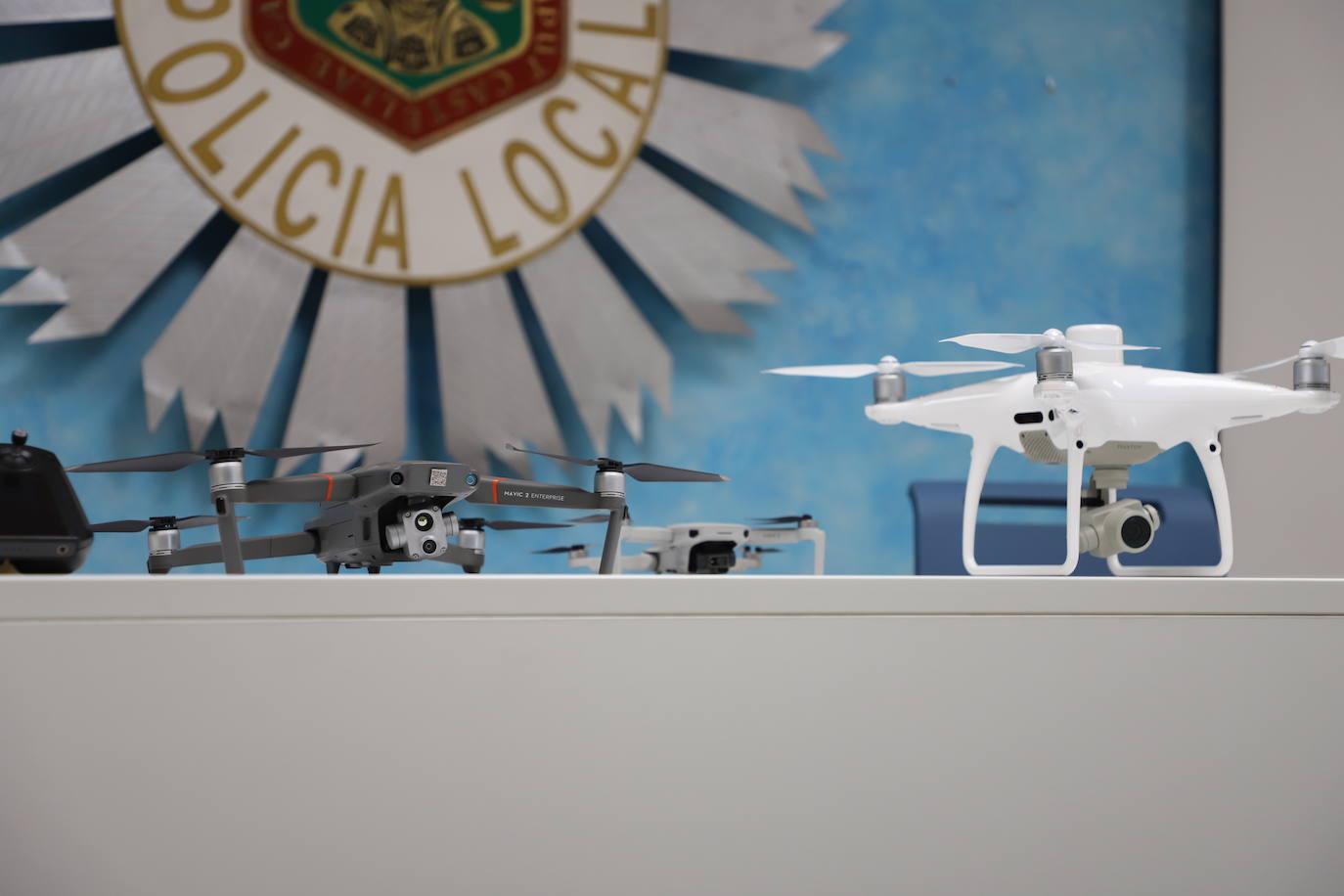 Así son los drones que la Policía Local de Burgos utiliza para vigilar la ciudad