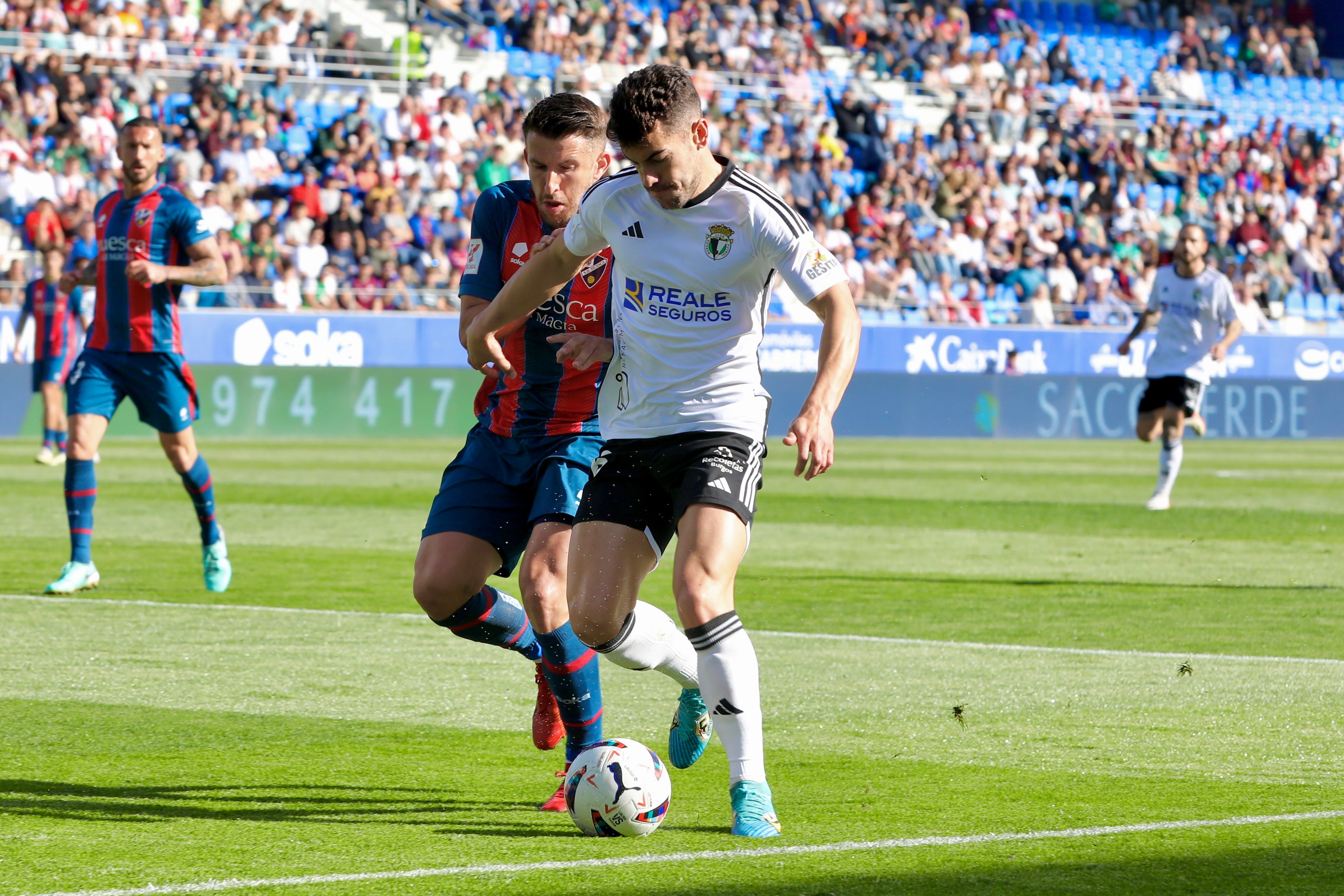 Así ha sido la derrota del Burgos CF ante la SD Huesca en imágenes