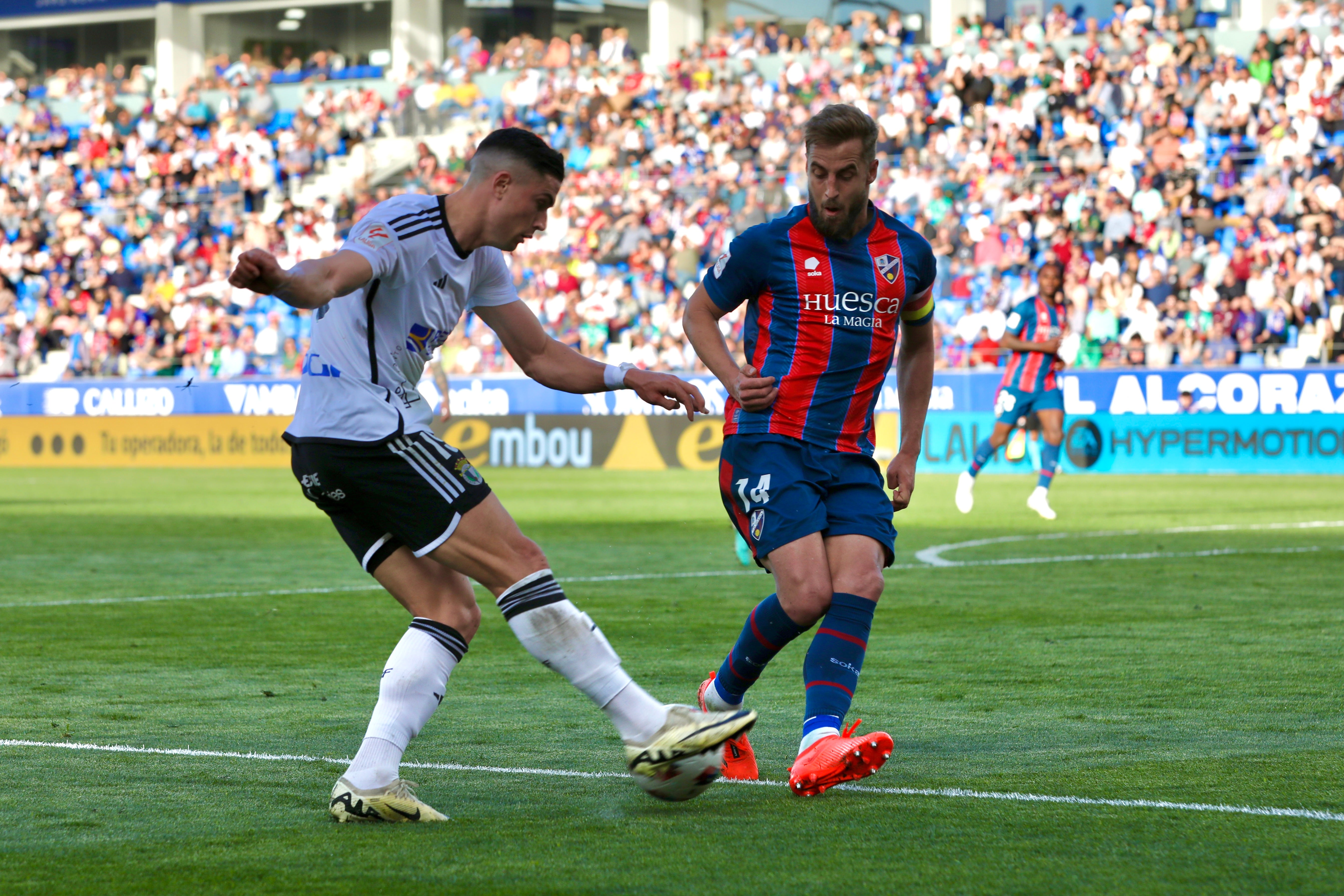 Así ha sido la derrota del Burgos CF ante la SD Huesca en imágenes