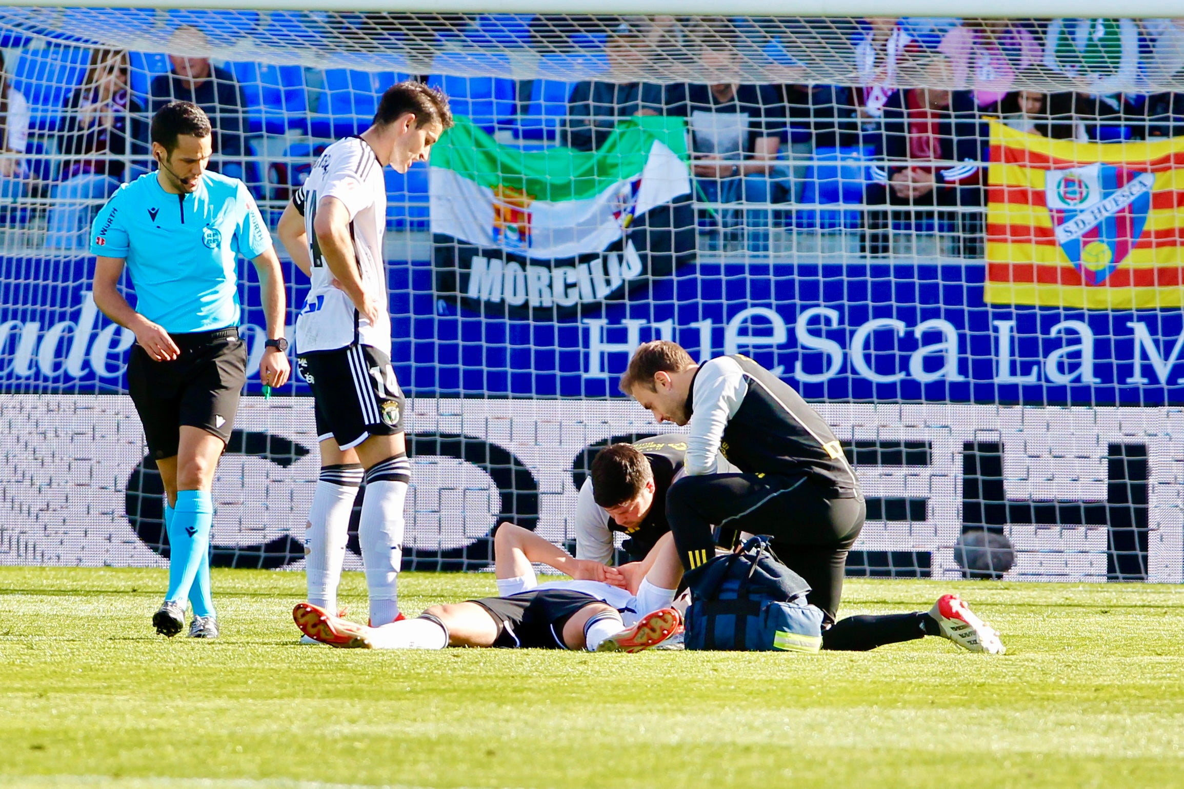 Así ha sido la derrota del Burgos CF ante la SD Huesca en imágenes