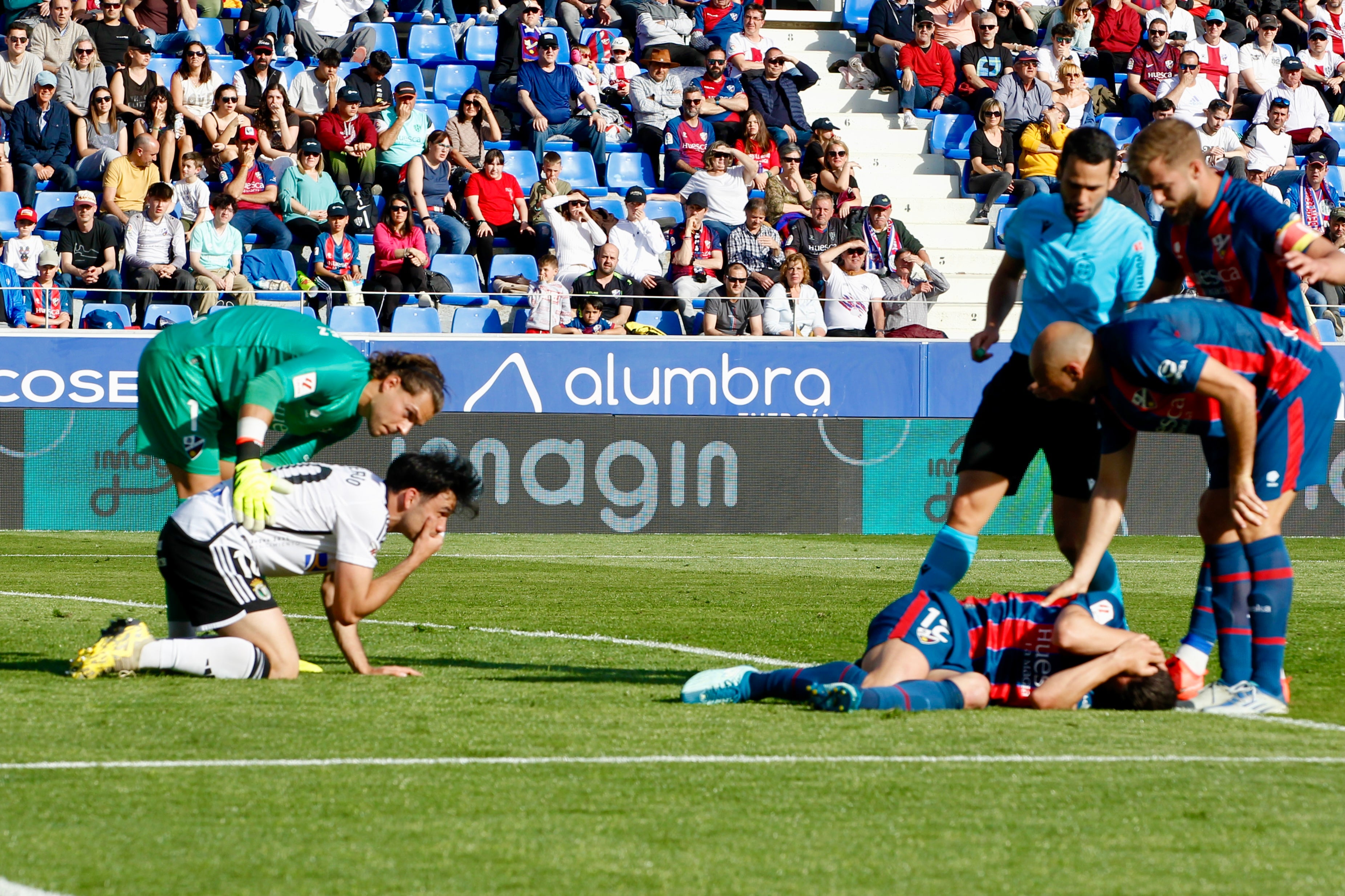 Así ha sido la derrota del Burgos CF ante la SD Huesca en imágenes