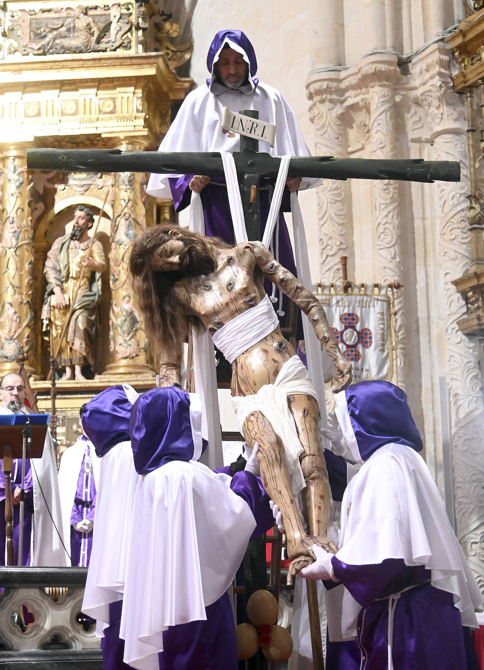 Así ha sido el Desenclavo dentro de la Catedral de Burgos