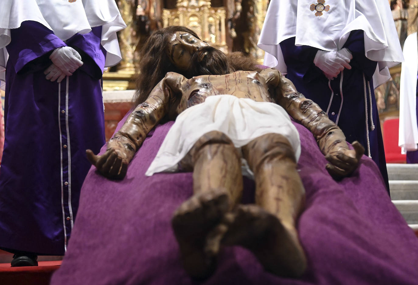 Así ha sido el Desenclavo dentro de la Catedral de Burgos