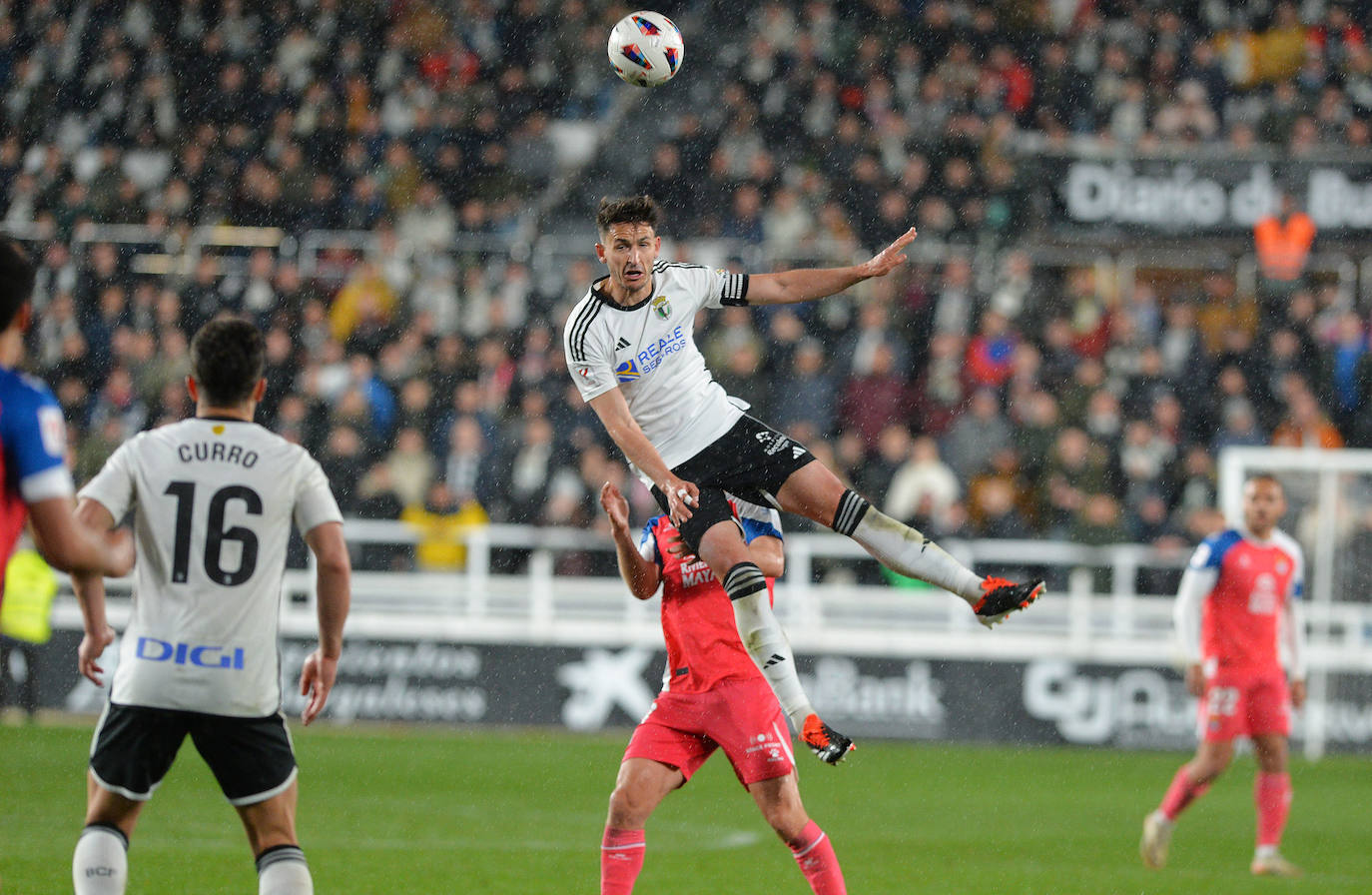 El partido Burgos CF - RCD Espanyol, en imágenes