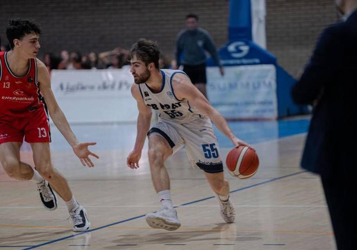 Gerard Jofresa con el CB Prat en la pasada temporada.