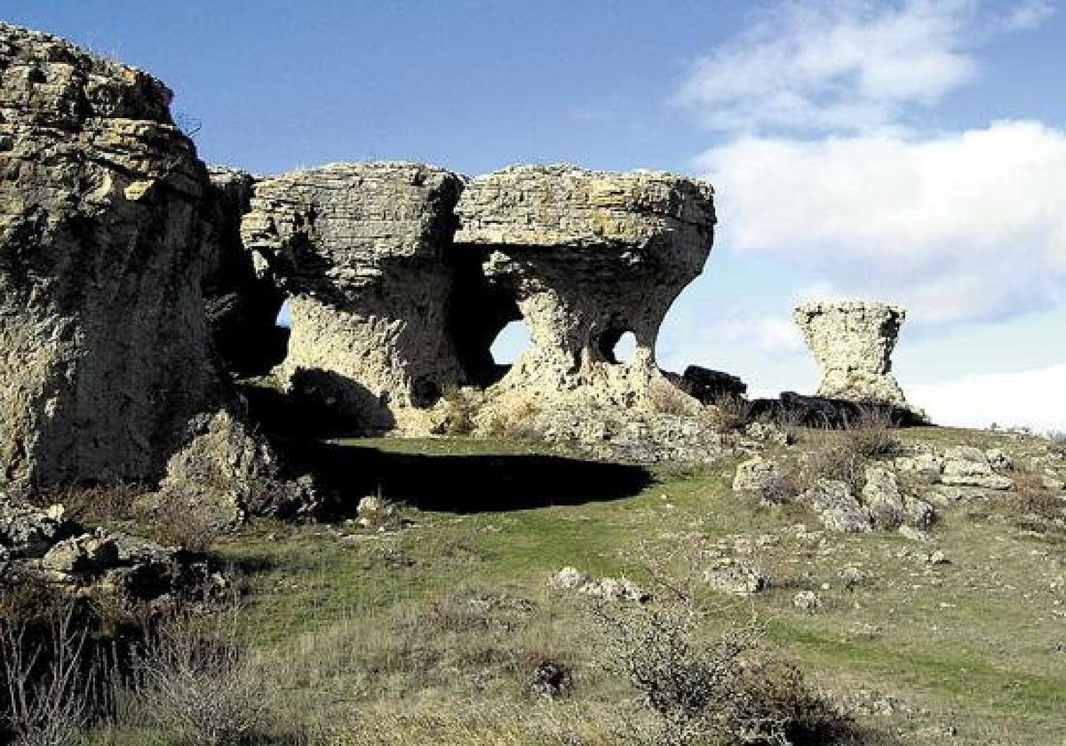 Paisaje en la reserva de Las Loras.