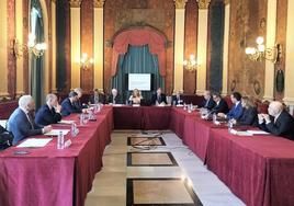 Reunión del Consejo Asesor de Industria de Burgos.