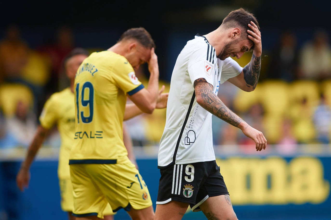 La derrota del Burgos CF ante el Villarreal B, en imágenes