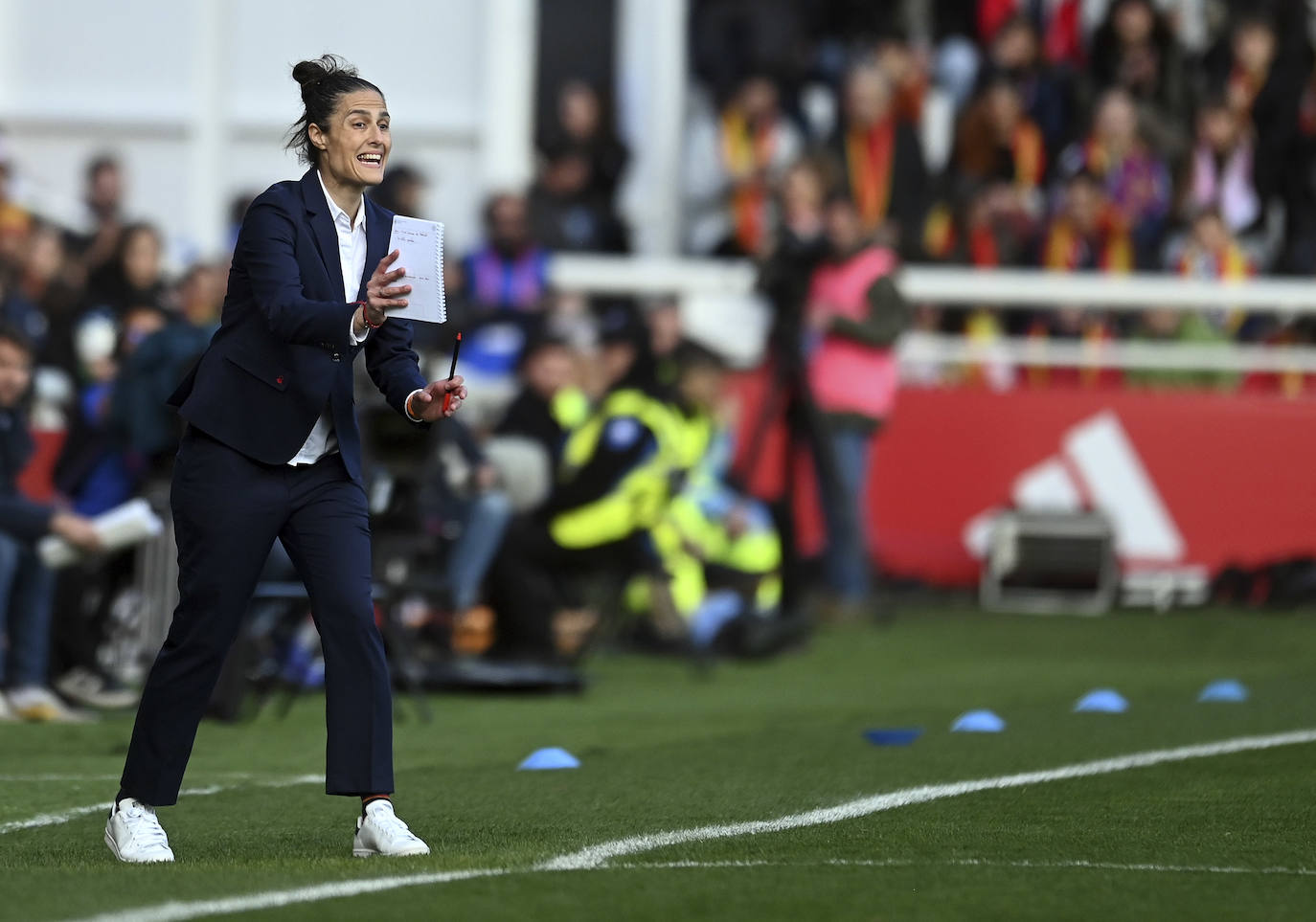 El partido de la Roja en Burgos, en imágenes