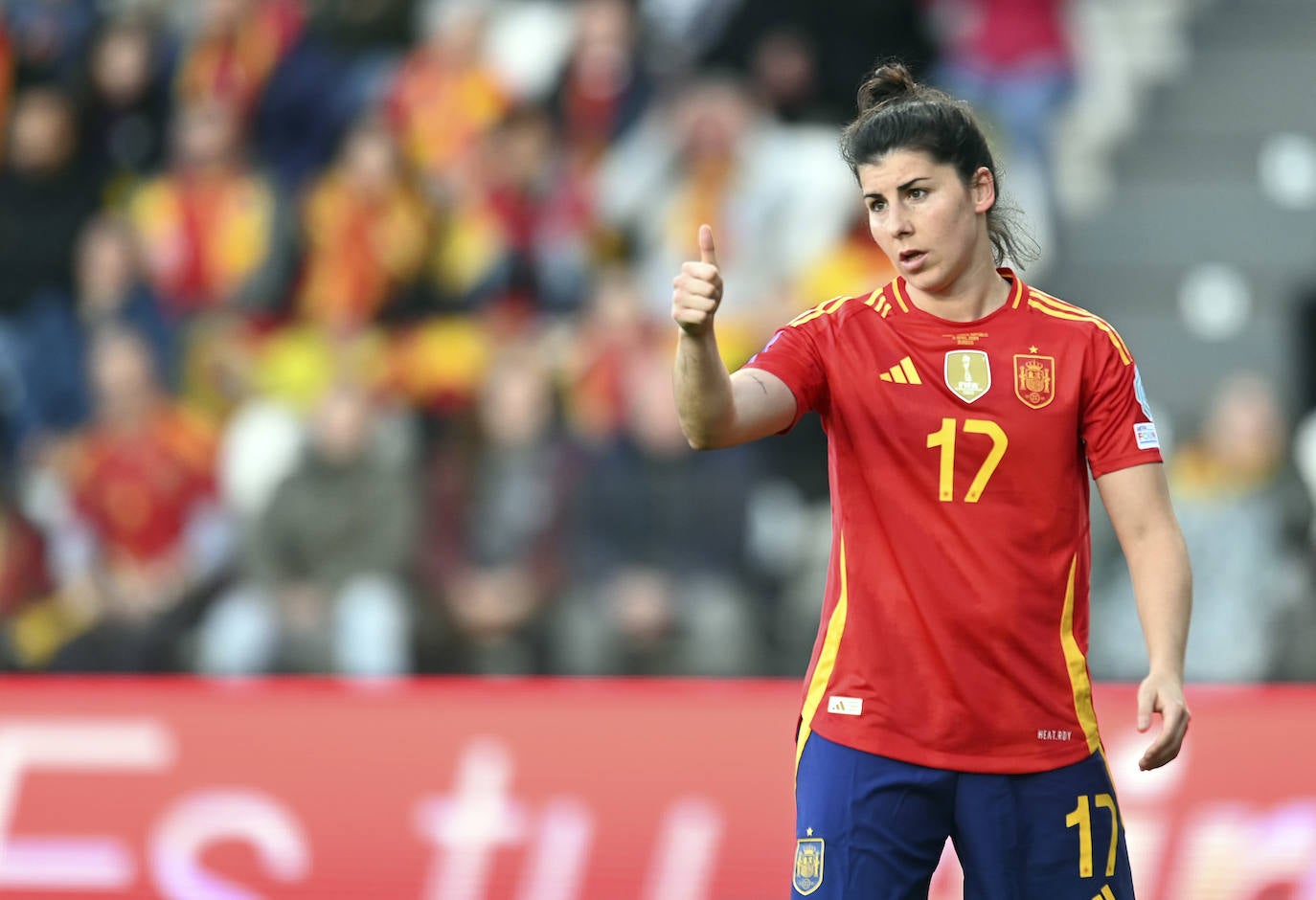 El partido de la Roja en Burgos, en imágenes