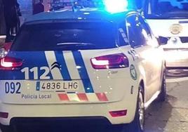 La Policía Local de Burgos se personó en el lugar y detuvo al varón.