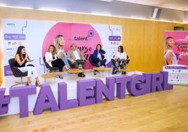 Una edición anteior del proyecto STEM Talent Girl en Burgos.