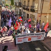 Los trabajadores de Aciturri salen a la calle a reclamar mejoras salariales