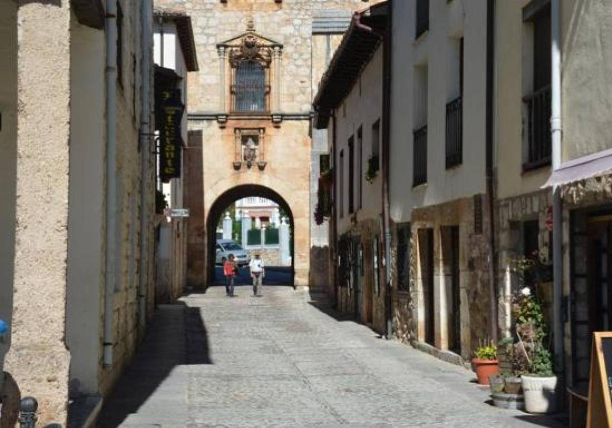 Imagen de archivo de Covarrubias, en Burgos.