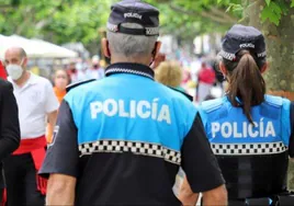 Imagen de archivo de la Policía Local de Burgos.