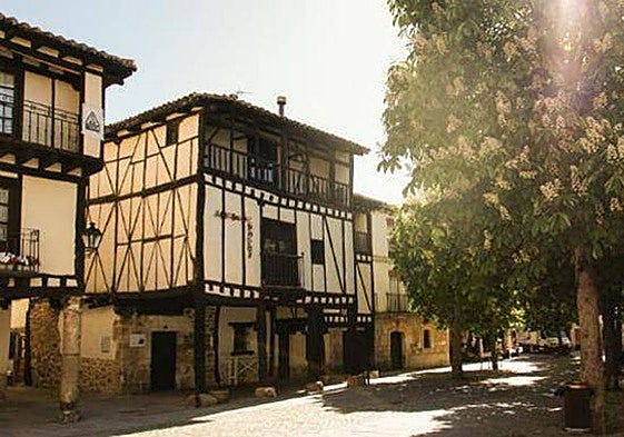 Vista de Covarrubias, en Burgos.