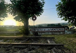 Estación de La Robla de Espinosa de los Monteros.