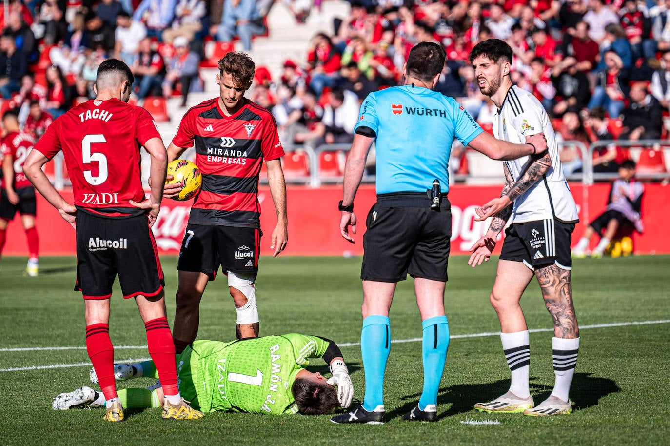 El Mirandés se lleva el derbi de Burgos