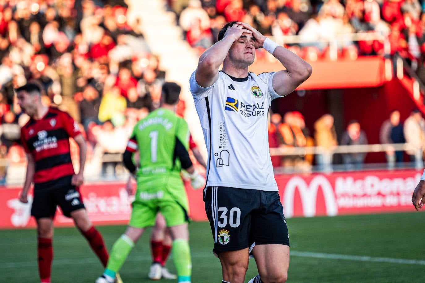 El Mirandés se lleva el derbi de Burgos