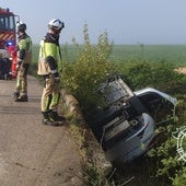 Muere un hombre y otro resulta herido en un aparatoso accidente