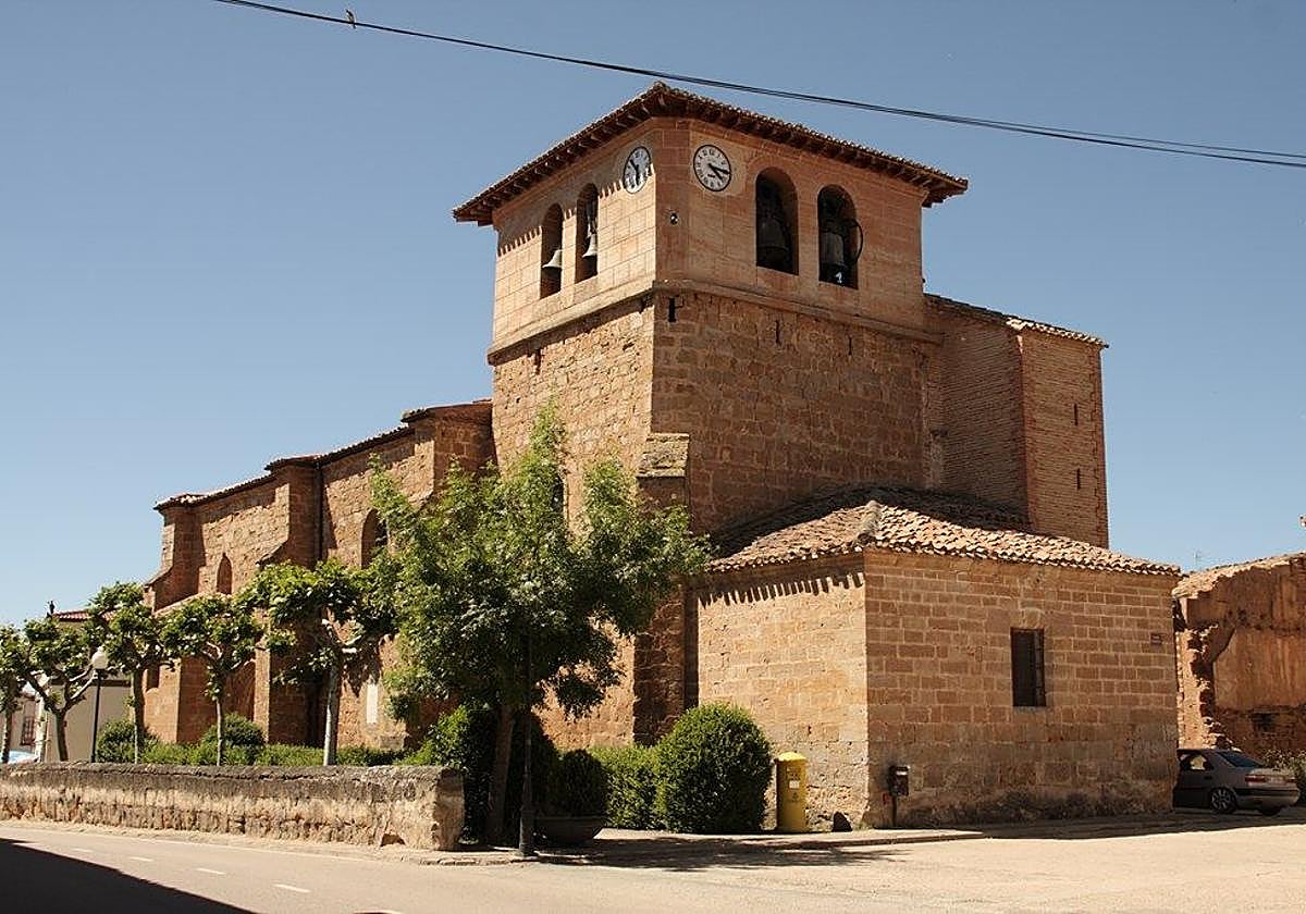 Vista de Los Barrios de Bureba, en Burgos.