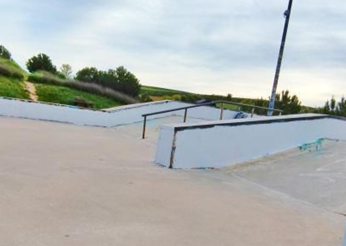 Imagen secundaria 1 - Arreglos en el skatepark San Isidro de Burgos.