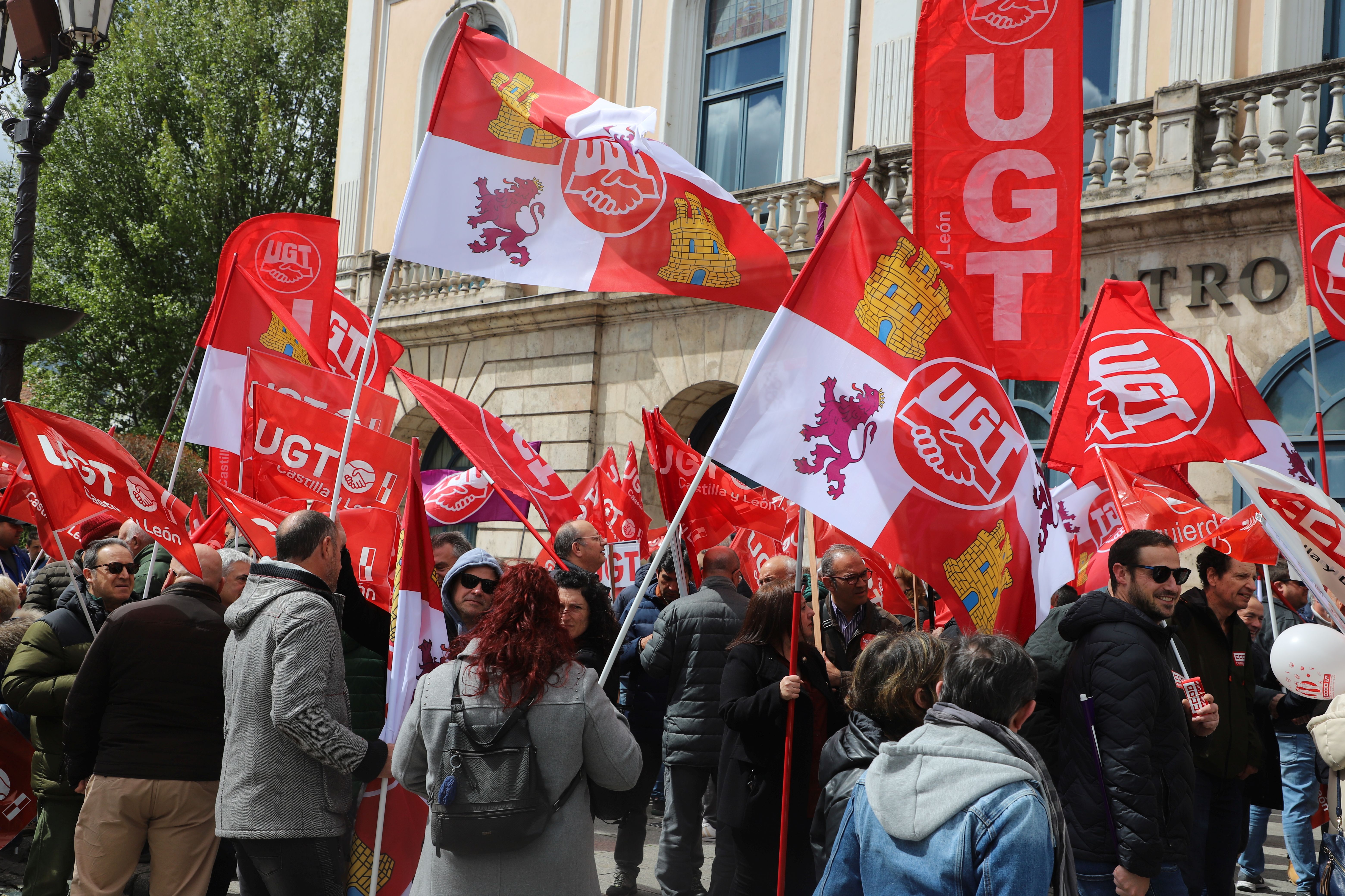 Las imágenes de la manifestación este Primero de Mayo