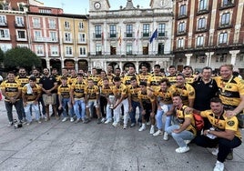 Imagen de la recepción oficial al Aparejadores tras la consecución de la Supercopa en septiembre.