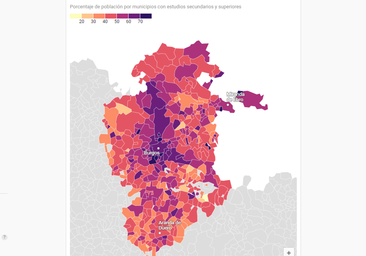 Burgos y su alfoz concentran el grueso de titulados universitarios de la provincia