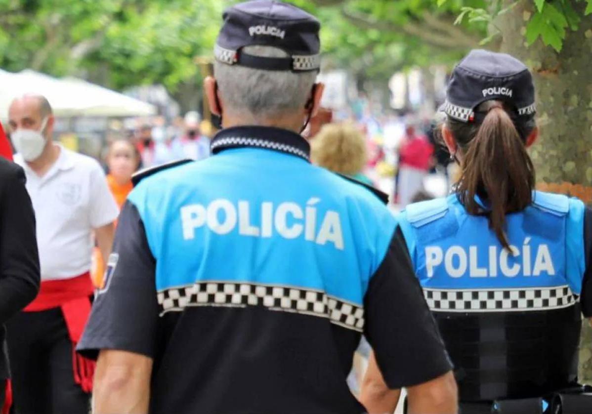 Imagen de archivo de la Policía Local de Burgos.