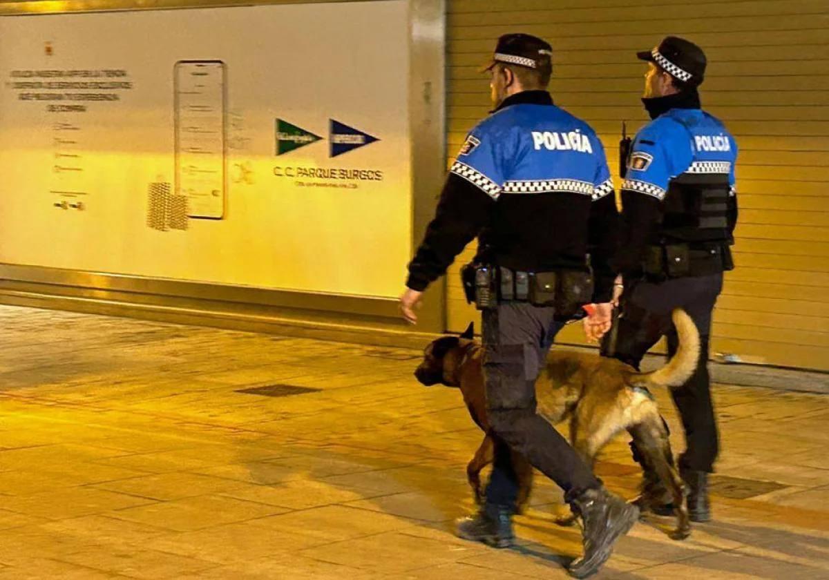 La Policía Local de Burgos ha efectuado las detenciones.