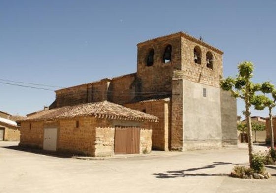 Vista de Las Vesgas de Bureba, en Burgos.