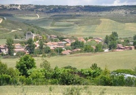 Vista de Cardeñuela Riopico, en Burgos.