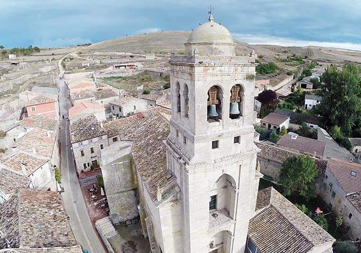 Vista de Hontanas, en Burgos.