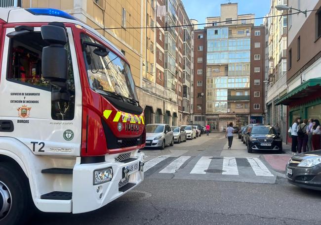 Vista de la calle San Nicolás de Burgos.