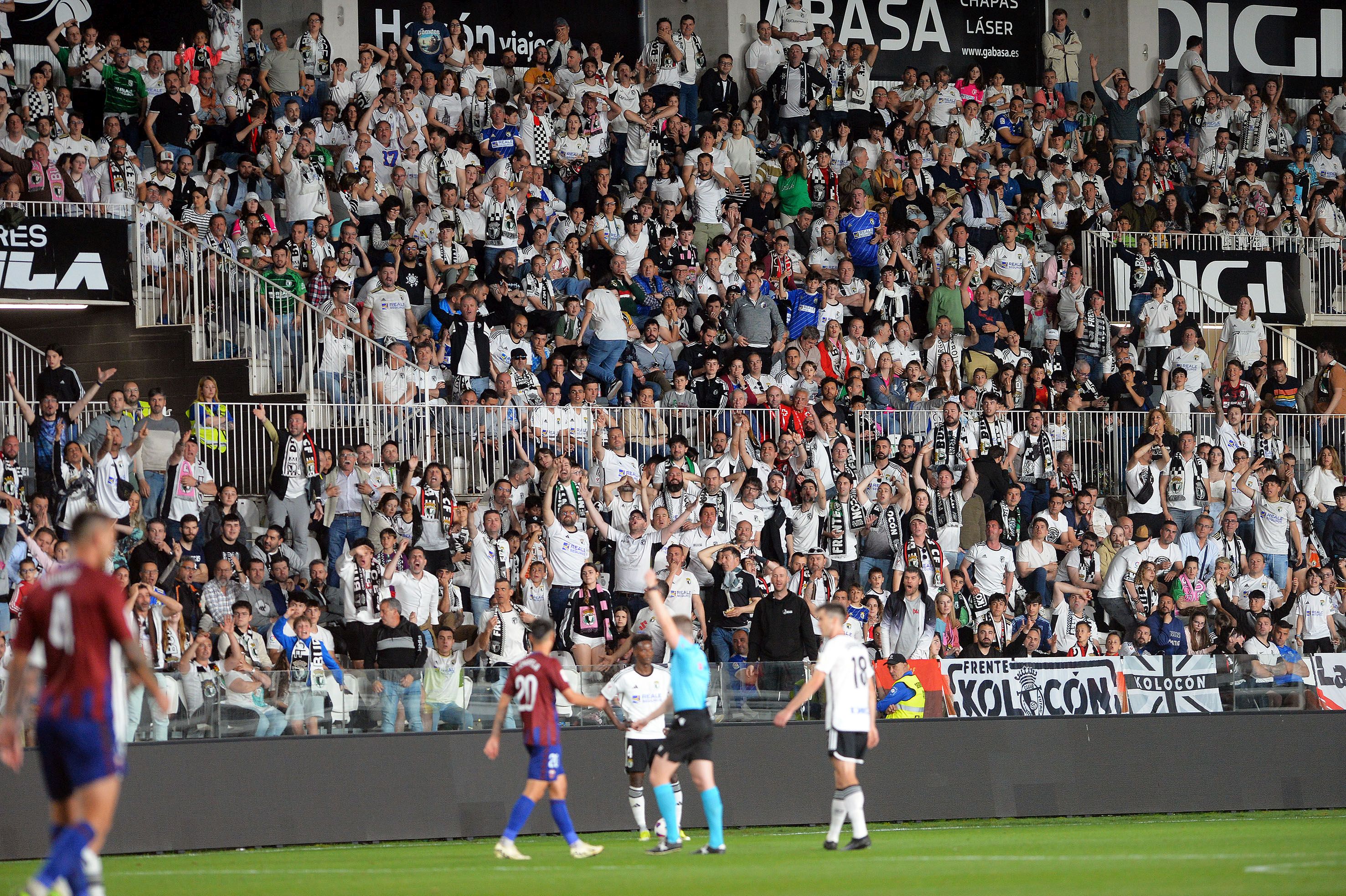 Las imágenes del partido Burgos CF- CD Eldense