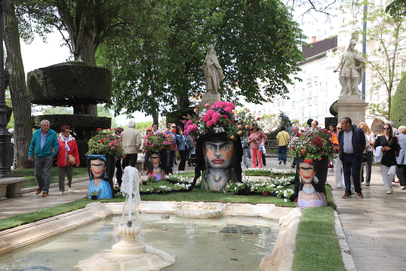 La Fiesta de las Flores de Burgos, en imágenes